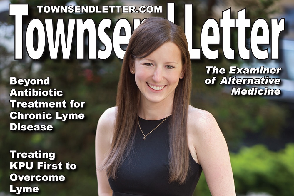 Michelle McKeon on cover of Townsend Letter magazine