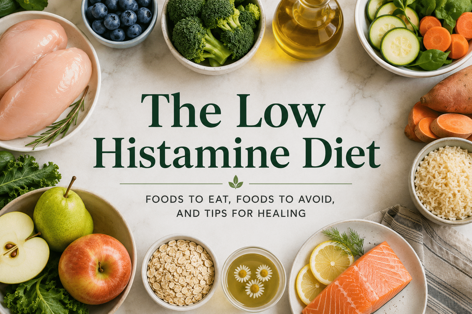 Low Histamine Diet Food List